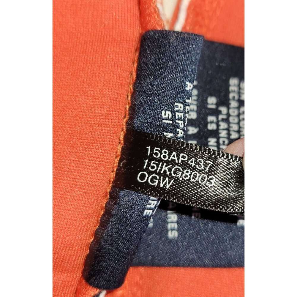 Tommy Hilfiger Jacket, Small, Orange and White - Picture 11 of 14